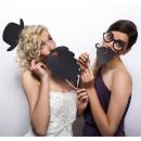 4-tlg. Party Props Set "Gentlemen"